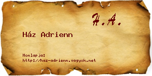Ház Adrienn névjegykártya